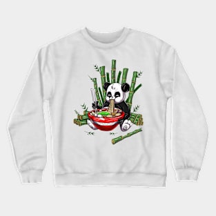 Panda Ramen Crewneck Sweatshirt